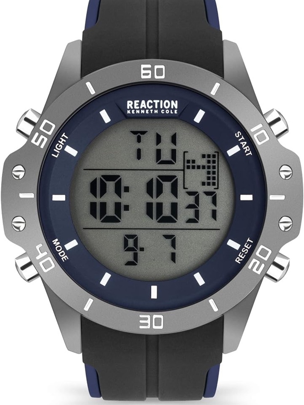 Kenneth Cole Reaction
Combo analog-digital chronograph watch